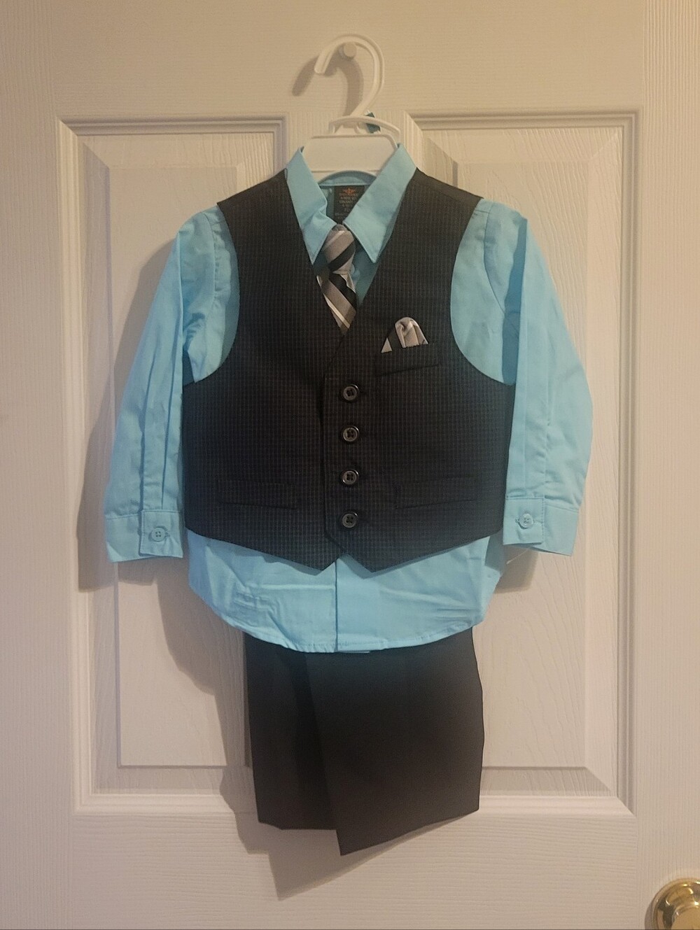 Baby Boys 18 mo Clothing Lot NWT Hoodie, Suit, Vest/Shirt/pant, Foorie PJs
